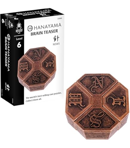 Amazon.com: 18 Pc Burr # 2 - Wood Brainteaser Puzzle 6x6x6 Burr